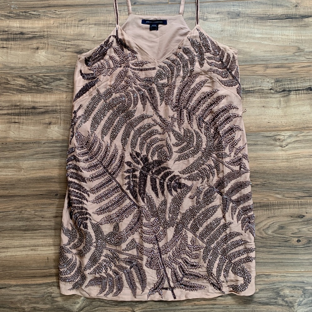 French Connection. Beaded with Sequin Dress Size 10